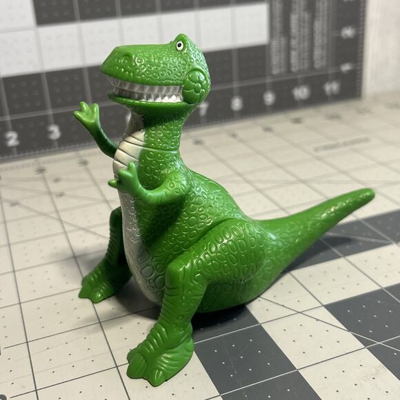 Vintage Toy Story 2 REX Wind Up McDonalds Happy Meal Toy Disney's Dinosaur 1999 - Picture 1 of 5